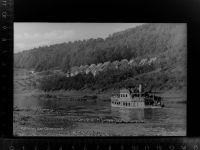 37619 W3452 Rühle , Oberweser GLASNEGATIV Schiff