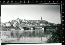 92507 W8470 Nabburg Kunststoff-Negativ / Dia-Positiv KEINE AK Fliegeraufnahme