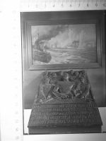 24235 W2304 Laboe SW-Dia (Kunststoff) KEINE AK Marine Ehrenmal