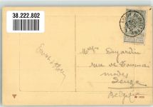 Luxembourg Luxemburg 1909 Gebrauchsspuren