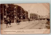 Paris Apotheose des Friedens 14.7.1919 General Pershing Militär Frankreich