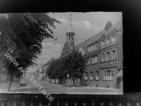 31582 W3070 Nienburg (Weser) GLASNEGATIV Langestrasse