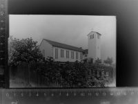 58802 W5983 Langenholthausen , Sauerl GLASNEGATIV Kirche