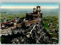 San Marino 1957 Foto AK Burg