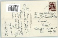 4362 Bad Kreuzen 1936 Foto AK Bad und Markt Kreuzen