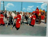 Casablanca Foto AK Uniform Royal de parade Kutsche