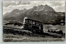 6380 St. Johann in Tirol 1958 Foto AK Bergbahn Angerer Alm