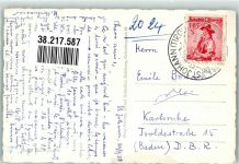 6380 St. Johann in Tirol 1958 Foto AK Bergbahn Angerer Alm