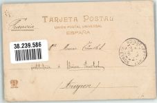 San Sebastian Donostia 1906 Foto AK El Rompeolas Marke bildseitig Hauser y Menet