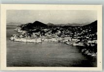 Dubrovnik Ragusa 1951 Gebrauchsspuren Hafen