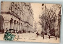 San Sebastian Donostia 1909 Foto AK Palacio de la Diputcacion Marke bildseitig