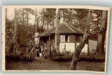 Knaresborough Foto AK Knaresborough The Hut Long walk