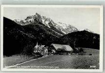 4810 Altmünster 1933 Foto AK Grossalm am Höllengebirge