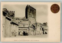 00100 Roma Rom Foto AK Denkmal Porta Tiburtina