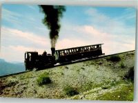 5360 St. Wolfgang im Salzkammergut Foto AK Bergbahn Schafbergbahn Dampflokomotive