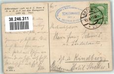 Schlernhäuser 1913 Foto AK Hüttenstempel