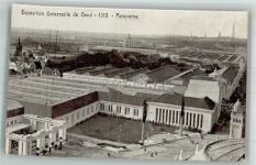 Gand Gent Foto AK Ausstellung 1913 Panorma