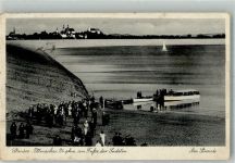 Ottmachau Otmuchów 1937 Foto AK Stausee