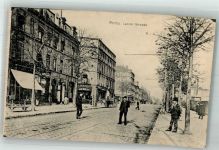 51100 Reims 1918 Foto AK Lanoner Straße Feldpost WK I