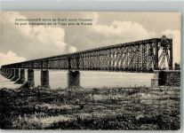Sysran Foto AK Alexanderbrücke über die Wolga