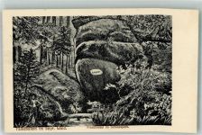 93167 W8411 Falkenstein , Oberpf 1919 - Froschmaul Schlosspark