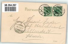 30159 W3000 Hannover 1900 Gebrauchsspuren Lithographie Eberhardstrasse