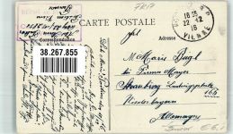 86000 Poitiers 1916 Foto AK Place d´Armes Postlagernd