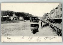 Dinant 1905 Foto AK Anlegestelle