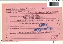 24977 W2391 Westerholz b Langballig FOTO KEINE AK Hotel Pension zur Ostsee-Windmühle Swimmingpool Windmühle