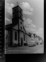 66564 W6682 Ottweiler GLASNEGATIV Katholische Kirche