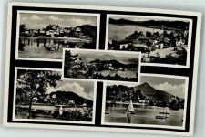 Stráz Wies bei Eger Foto AK Schwimmbad