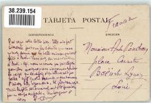 San Sebastian Donostia 1909 Foto AK El rompe -Olas Marke bildseitig