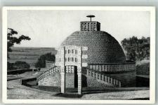 Sanchi Foto AK Stupa 3 Luftpost