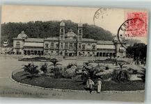 San Sebastian Donostia 1912 Foto AK El Casino Marke bildseitig