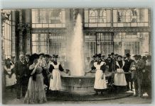 Karlovy Vary Karlsbad Foto AK Sprudel