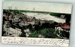 Minneapolis 1907 Foto AK Vogelschau Stillwater Minnesota