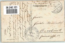 02100 Saint-Quentin Foto AK Feldpost WK I Res.Feldart. Regt. Nr. 44 Theater