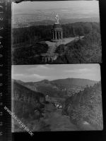 32756 W4930 Detmold GLASNEGATIV Hermannsdenkmal