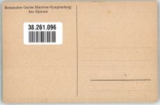80331 W8000 Nymphenburg - Botanischer Garten Am Alpinum