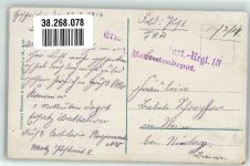 57000 Metz 1916 Foto AK Generalkommando Feldpost WK I 1.Rekruten-Depot