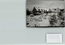 33181 W4798 Bleiwäsche FOTO KEINE AK Haus Waldwinkel Winter