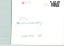 83471 W8246 Marktschellenberg FOTO KEINE AK Luftaufnahme