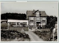 59955 W5788 Neuastenberg FOTO KEINE AK VW-Käfer Cafe Pension Restaurant Wilhelmshöh