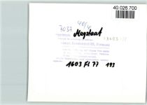 71106 W7037 Magstadt FOTO KEINE AK Luftaufnahme