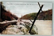 Niagara Falls Winter Niagara River Ice Jam 1909