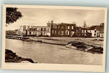 Warneton Foto AK WK I 1914/1915 Abteilung Belgien Trümmer Flandern