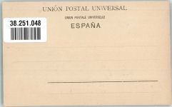 Barcelona 1919 Foto AK Avenida del TibidaboMarke bildseitig