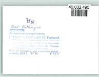 79415 W7848 Bad Bellingen , Baden FOTO KEINE AK Luftaufnahme