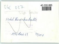 38640 W3380 Goslar FOTO KEINE AK Hotel Romkerhalle