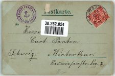 70173 W7000 Stuttgart 1897 - Johanniskirche Mondschein